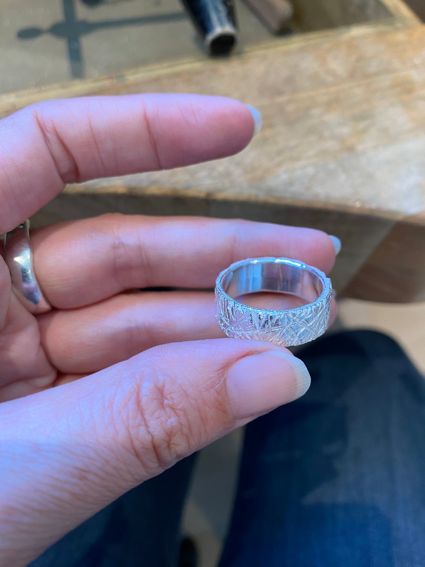 Zilveren ring