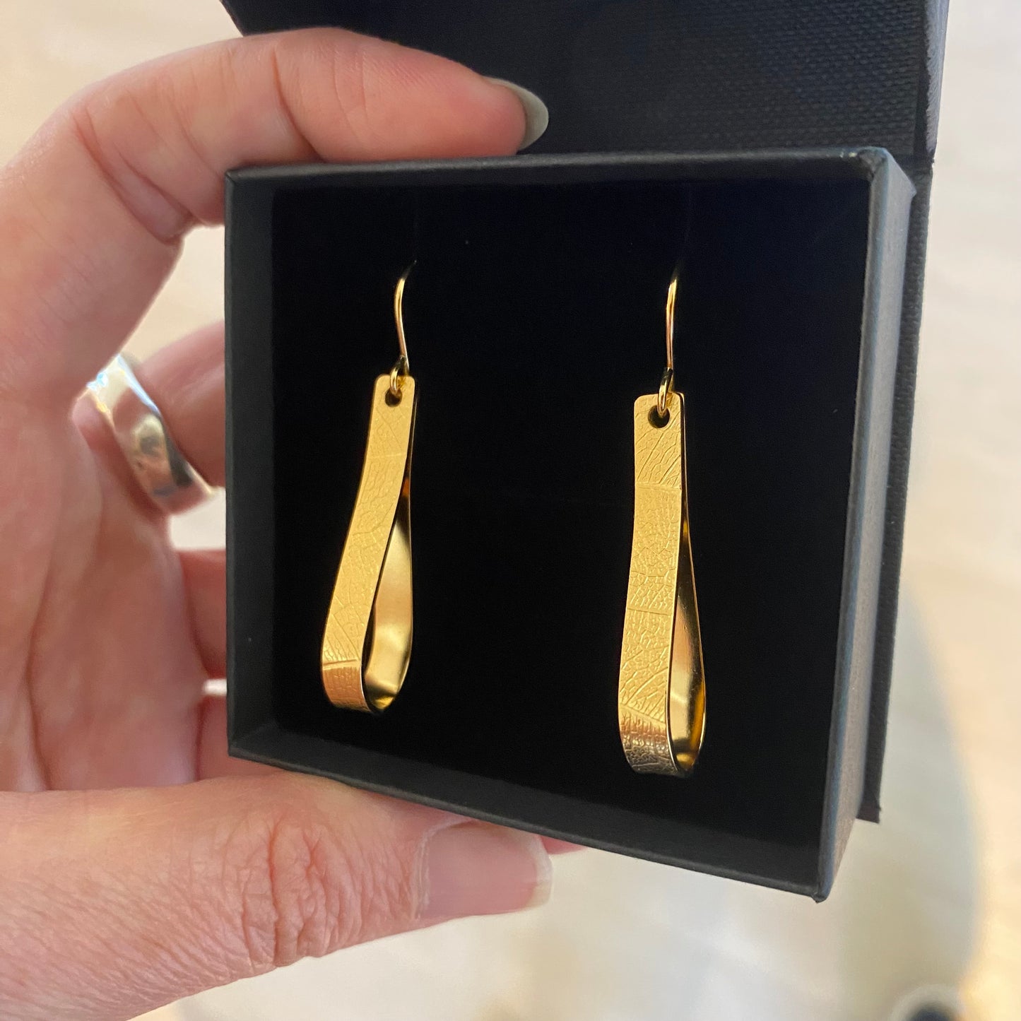 Leaves Oorbellen Sarah - Verguld zilver - Snel leverbaar