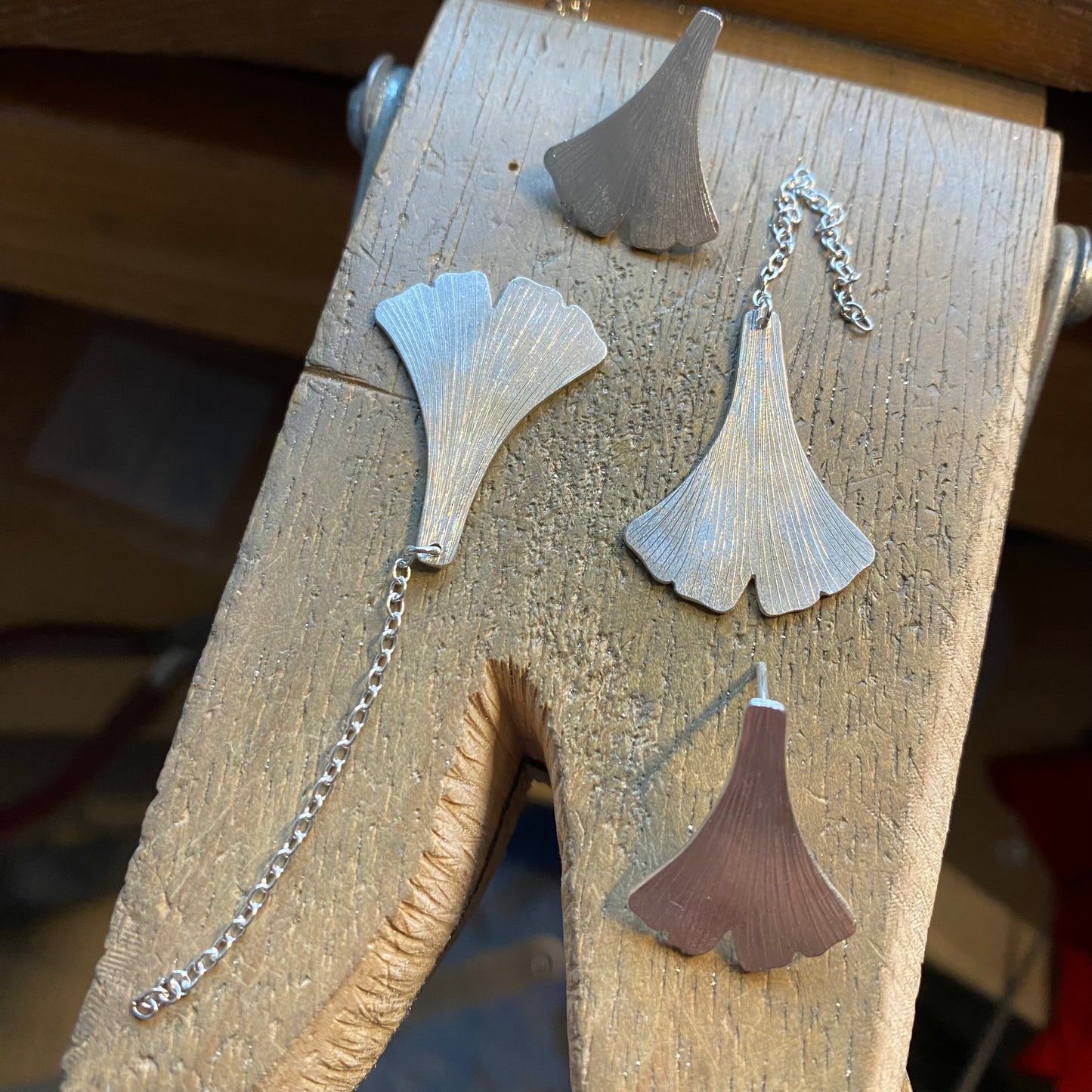Oorbellen Ginkgo Grace