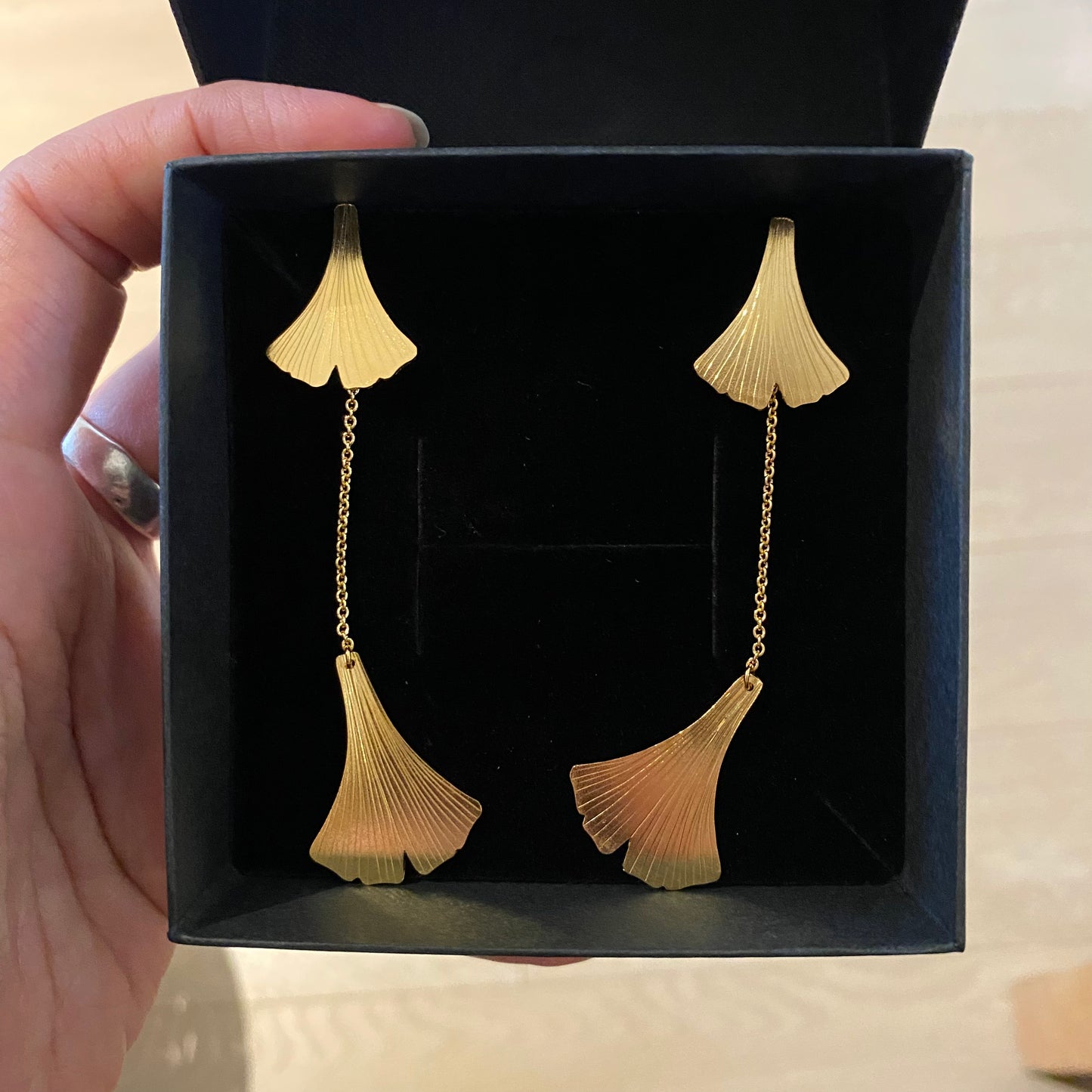 Oorbellen Ginkgo Grace
