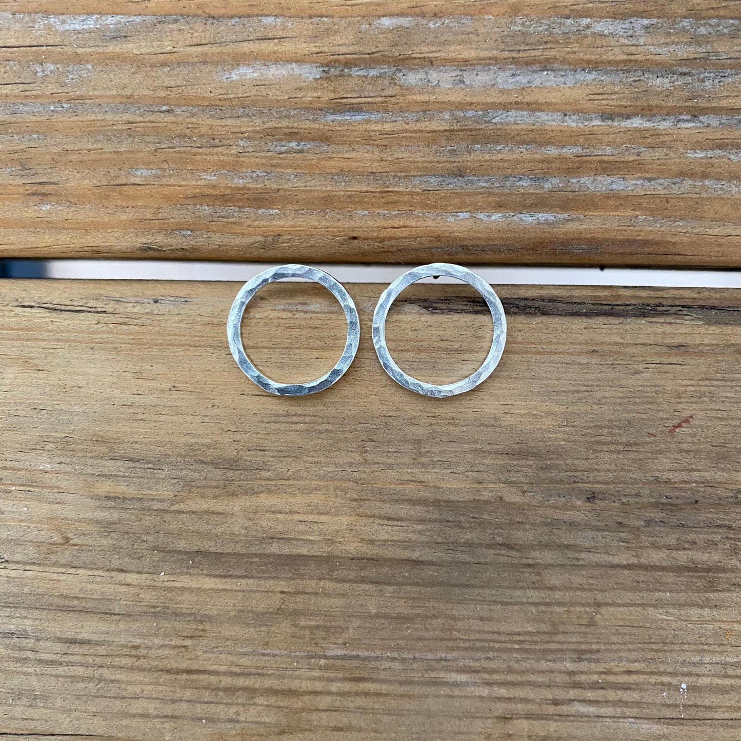 Hammered Oorbellen mini