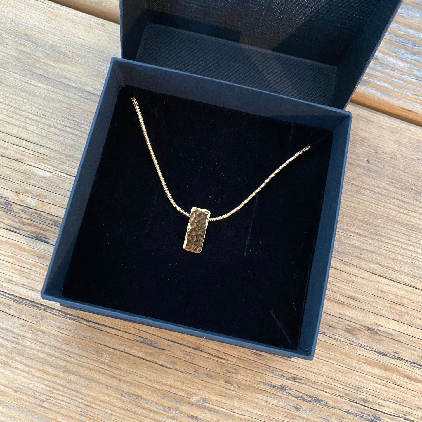 Hammered Halsketting Isabelle