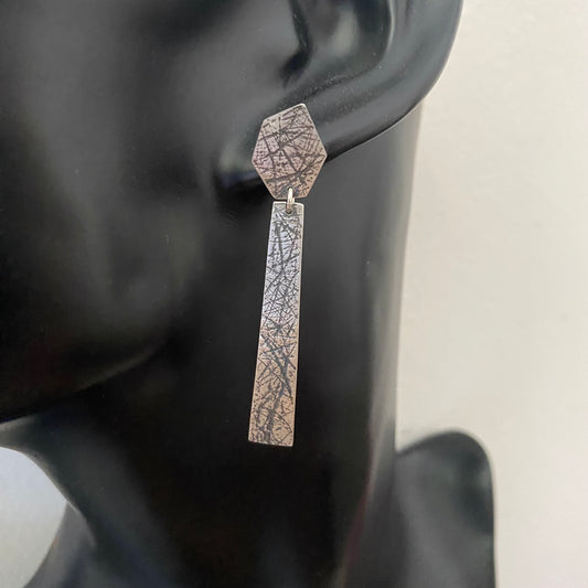 Oxidized Oorbellen Otylia