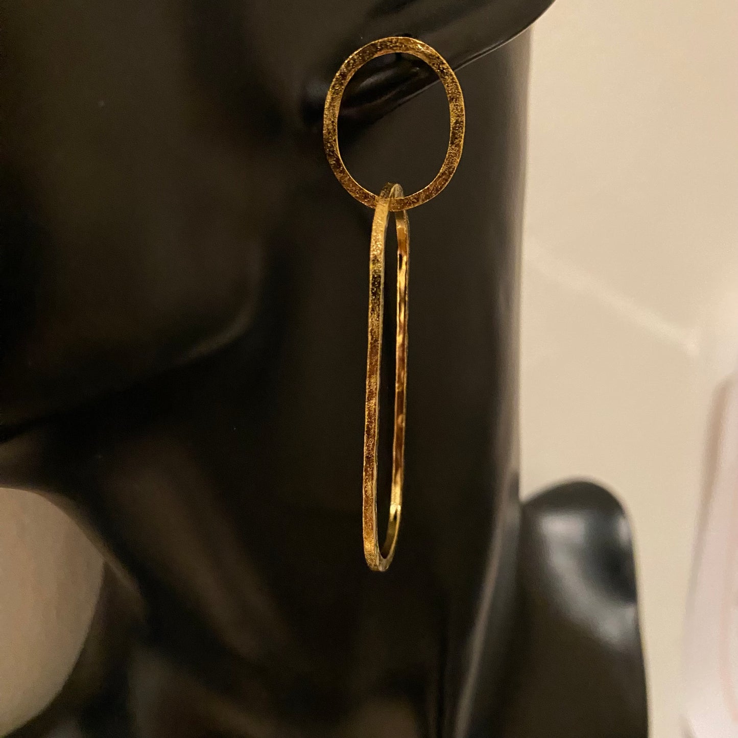 Hammered Oorbellen Noëlle