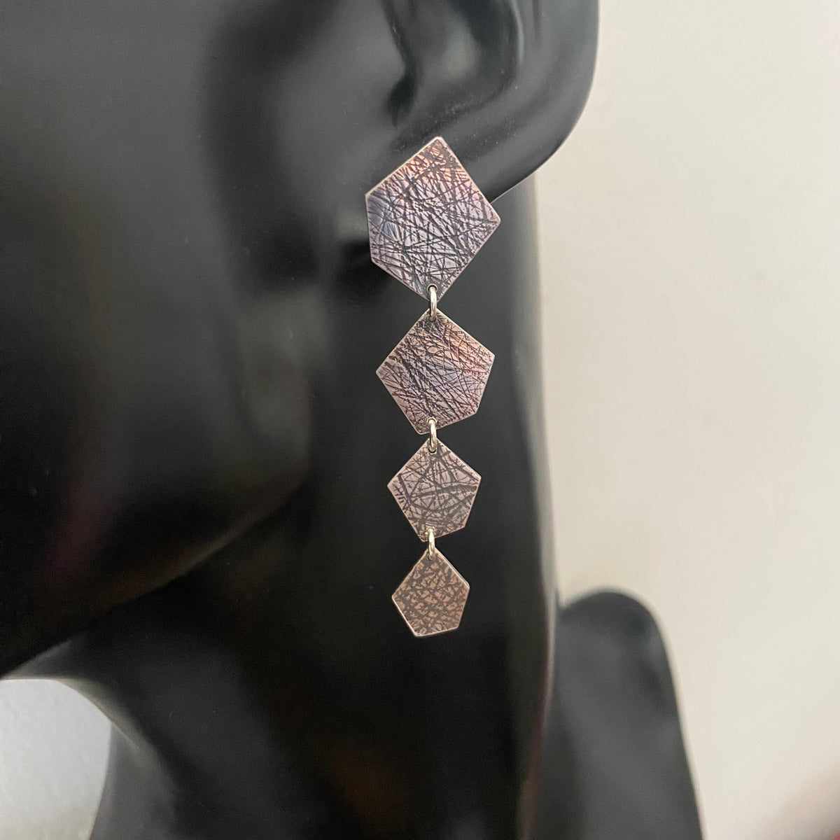 Oxidized Oorbellen Oumaya