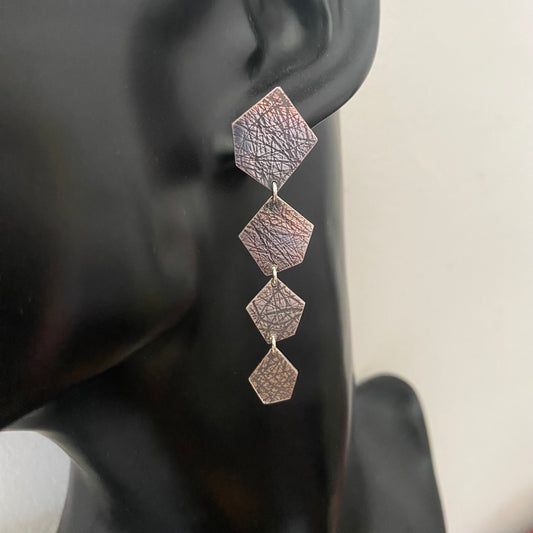 Oxidized Oorbellen Oumaya