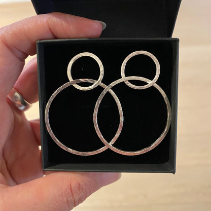 Hammered Oorbellen Mandy