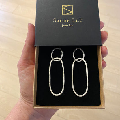 Hammered Oorbellen Noëlle