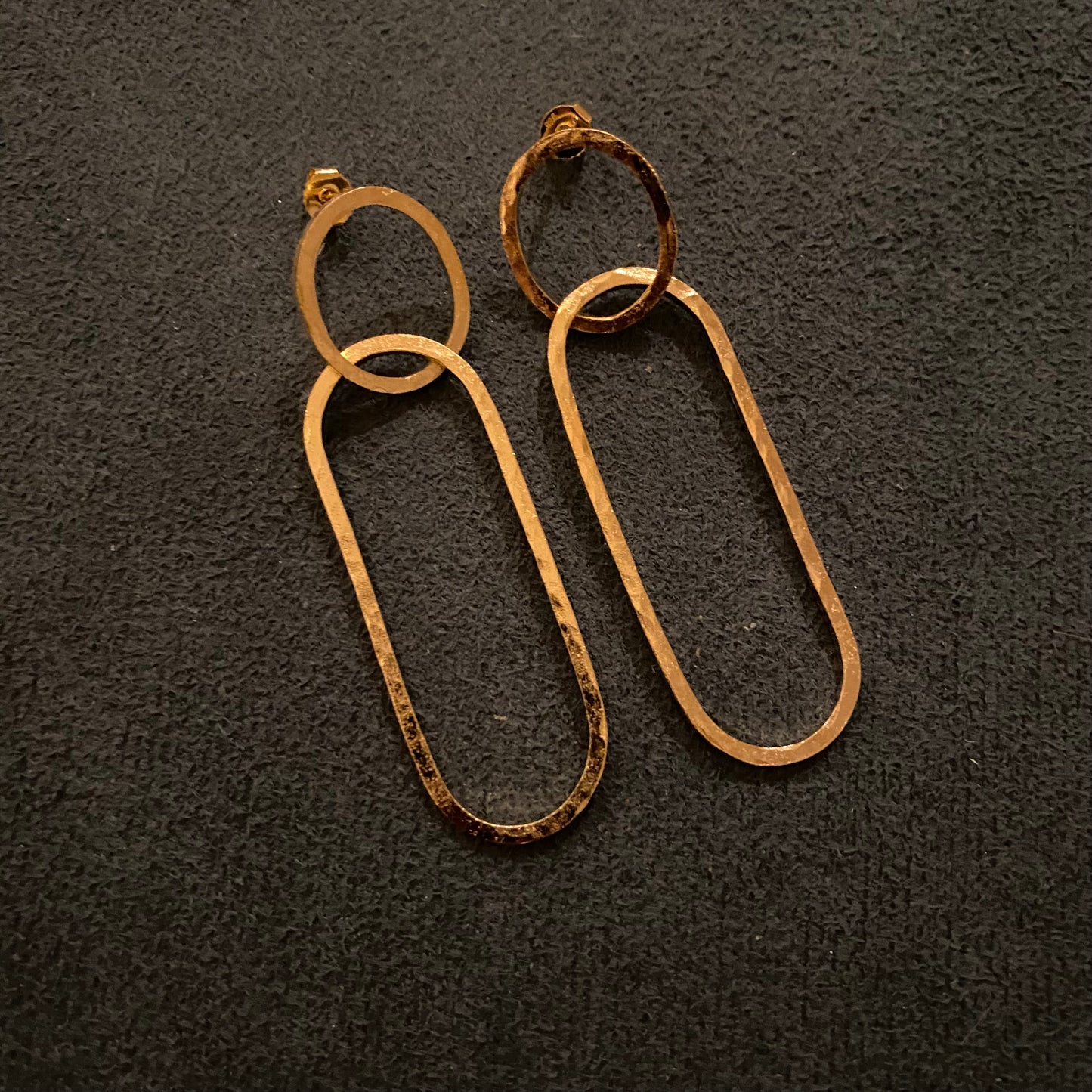 Hammered Oorbellen Noëlle