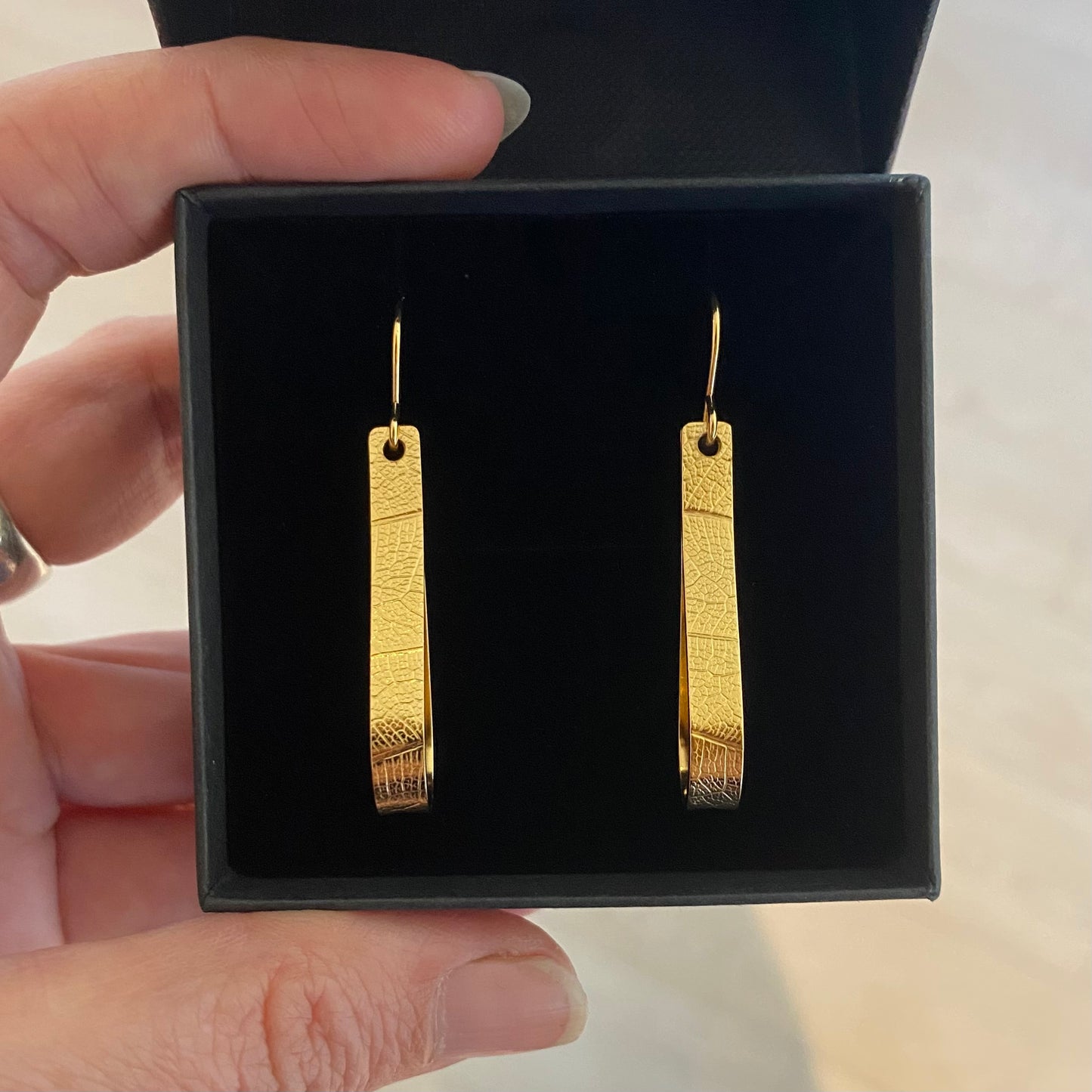 Leaves Oorbellen Sarah - Verguld zilver - Snel leverbaar