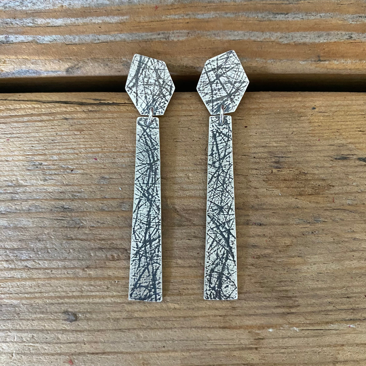 Oxidized Oorbellen Otylia