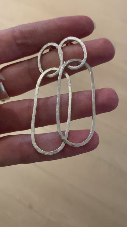 Hammered Oorbellen Noëlle