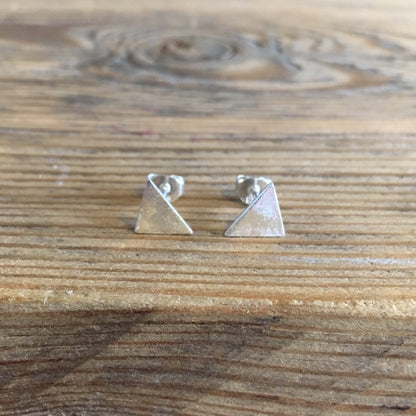 Velvet Oorbellen Tiny driehoekjes