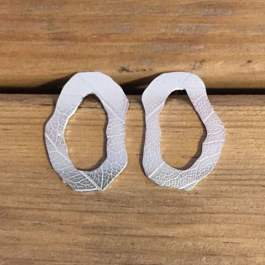 Leaves Oorbellen Emma - Zilver - Snel leverbaar